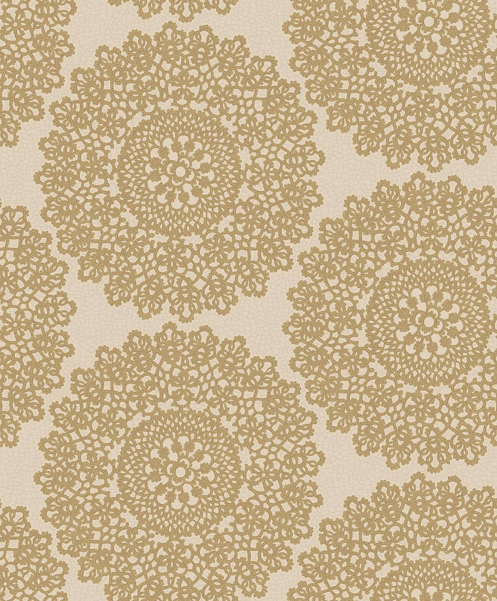 Nghệ Thuật Mandala Vàng Hình nền