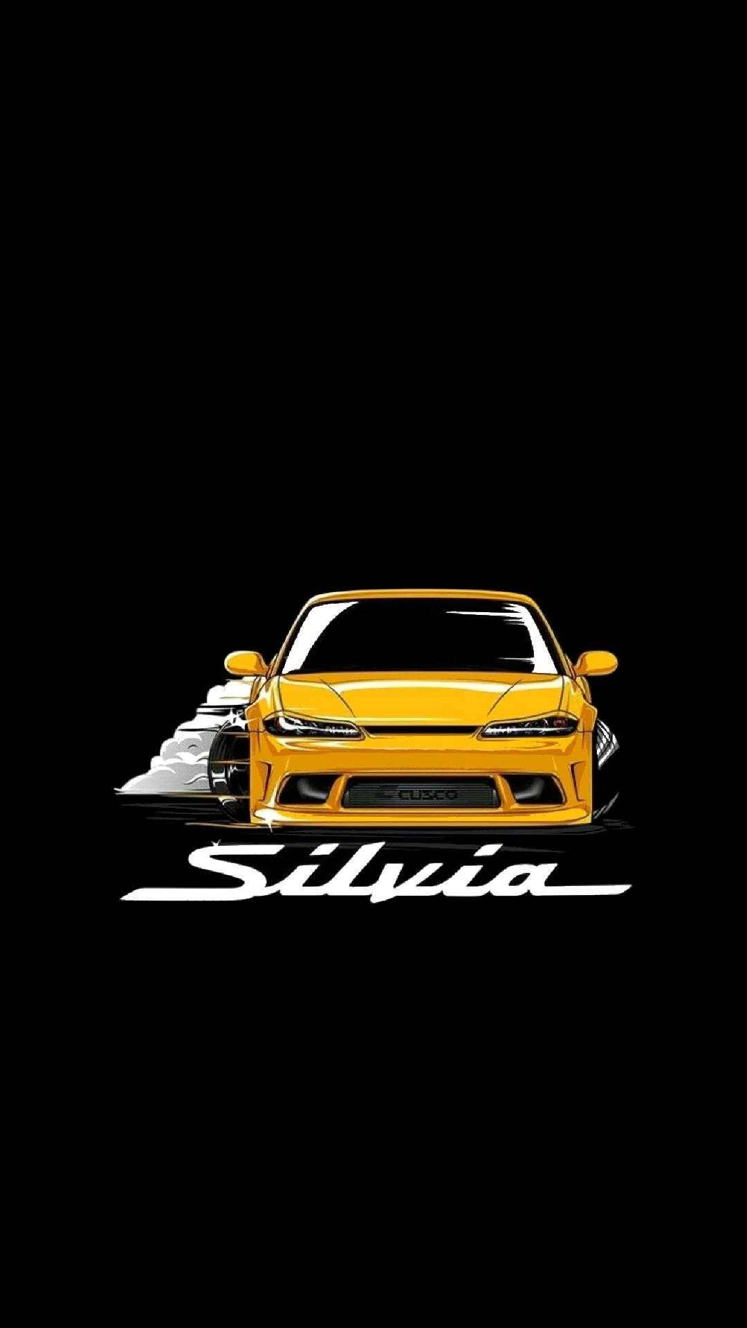 Nghệ thuật Nissan Silvia phong cách JDM Hình nền