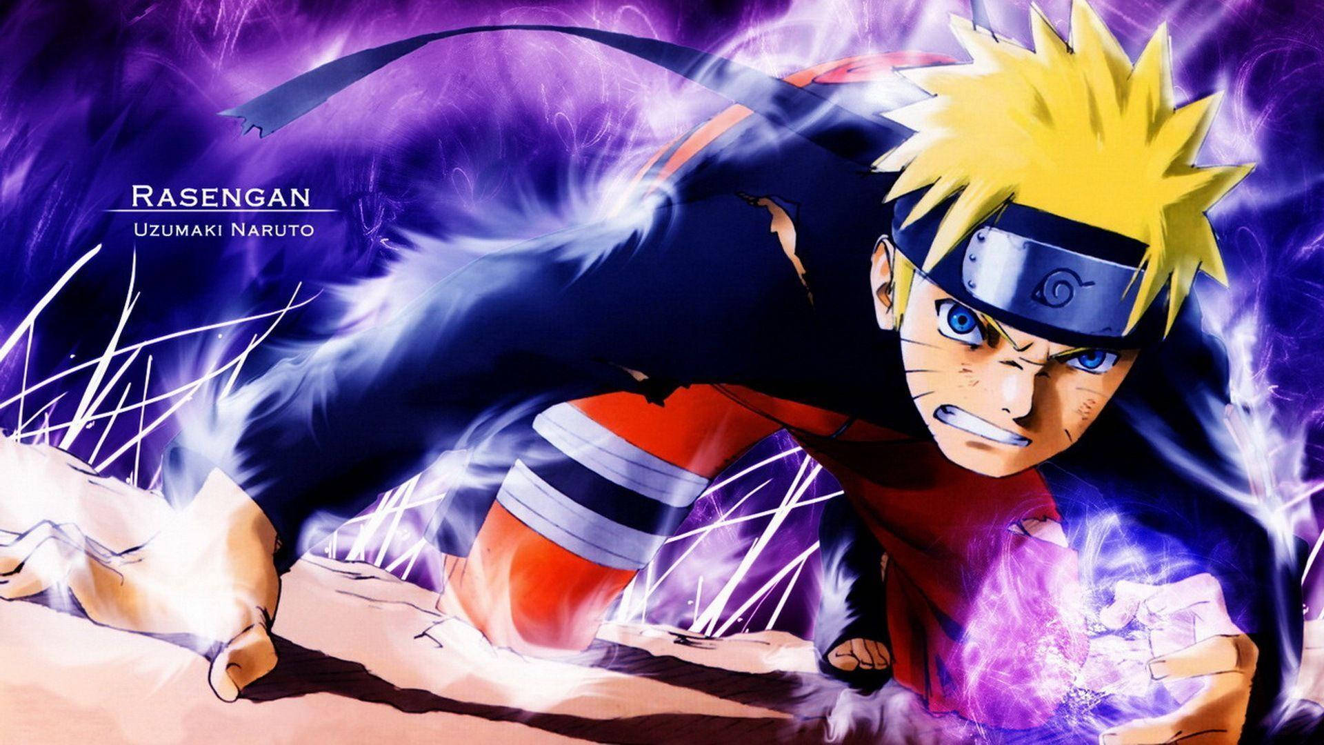 Nghệ thuật Rasengan Naruto ngầu Hình nền