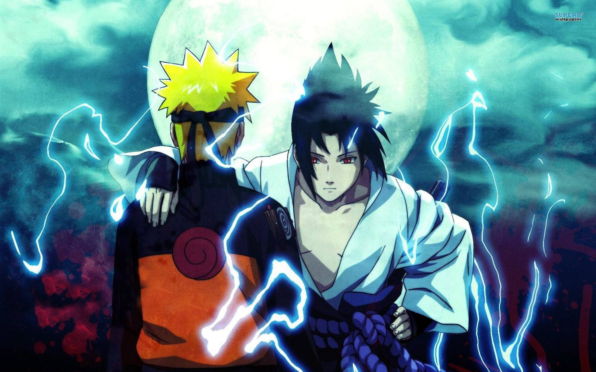Nghệ thuật sét đẹp của Naruto và Sasuke