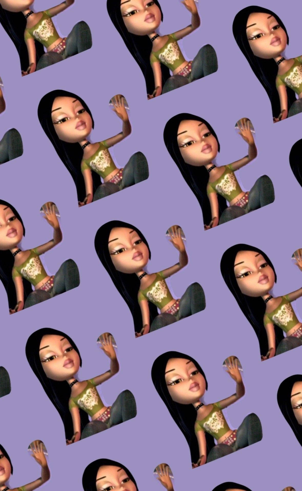 Nghệ Thuật Số Búp Bê Bratz Hình nền