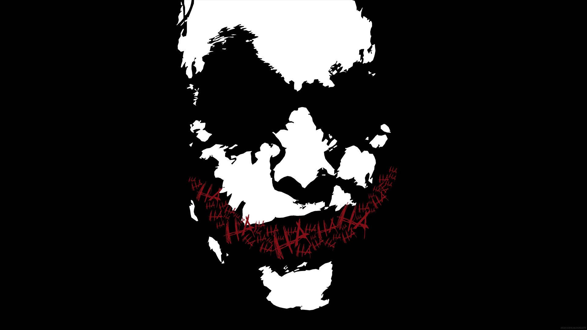 Hình nền Nghệ Thuật Tối Giản Joker