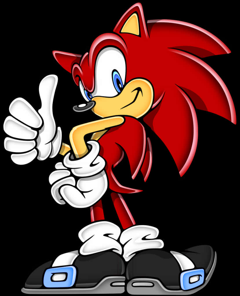 Nghệ thuật vector Knuckles giơ ngón tay cái Hình nền
