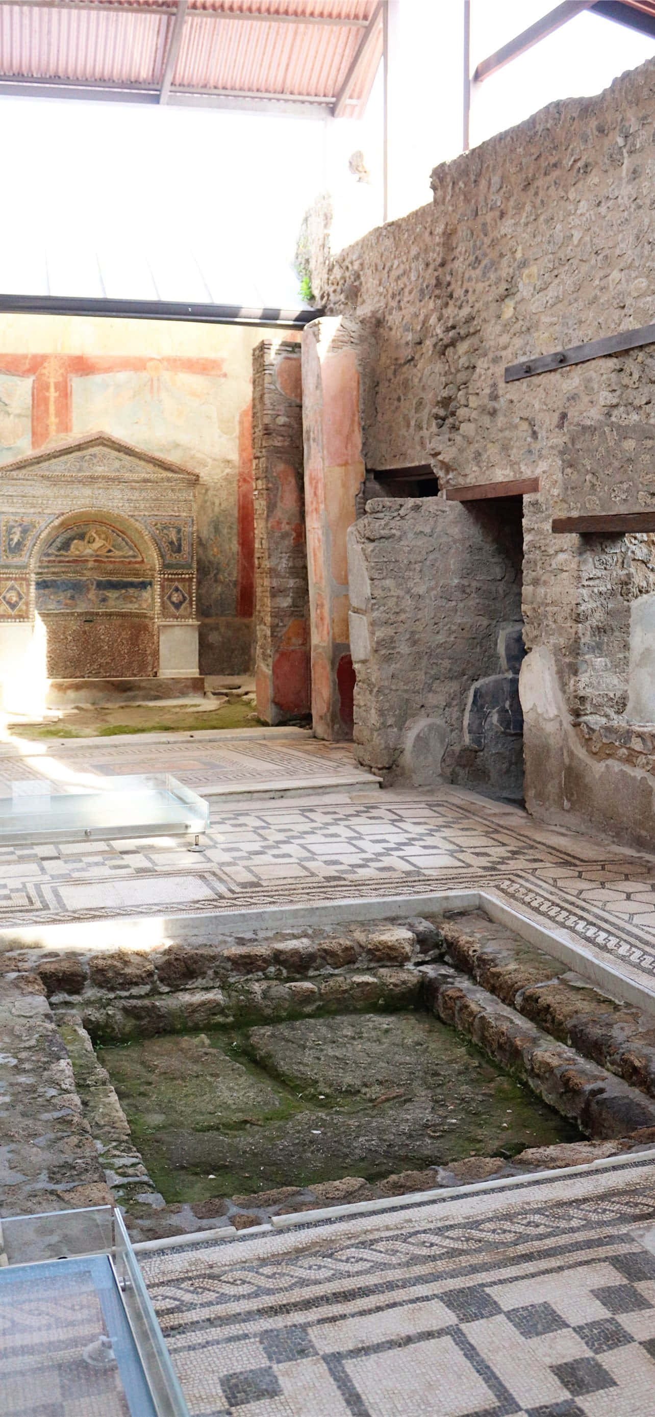 Ngôi nhà của Chú gấu bị thương ở Pompeii Hình nền