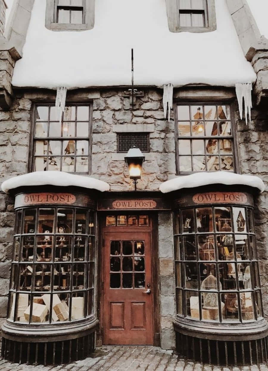 Ngôi nhà của Harry Potter tại nhà Harry Potter Hình nền