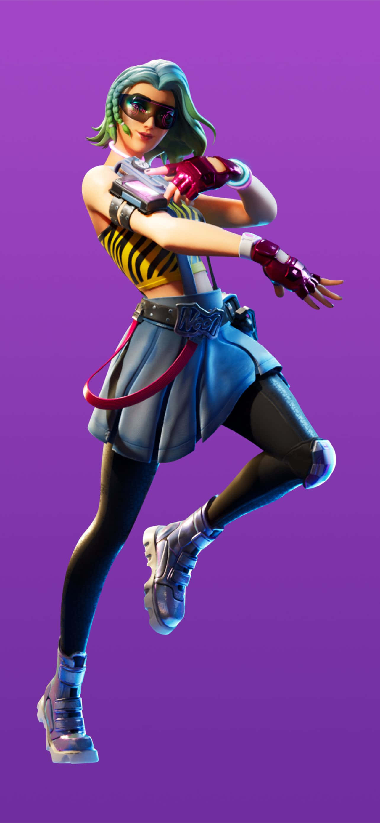 Người chơi Fortnite tranh giành phần thưởng trong Mùa 4 Chương 2 Hình nền