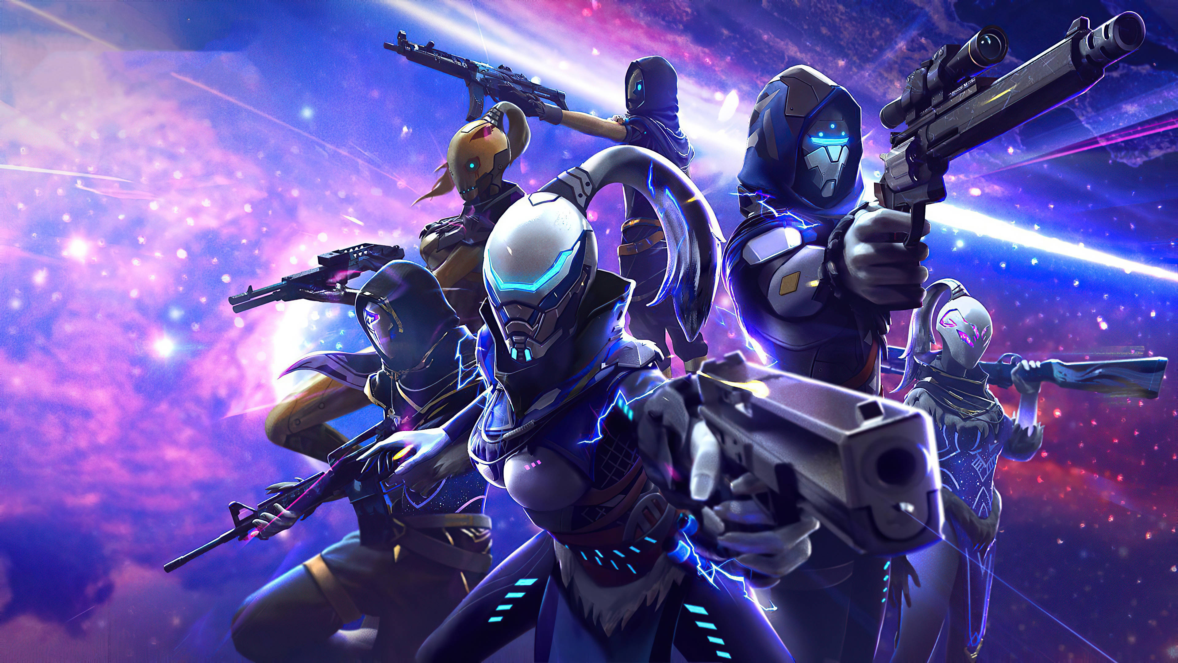 Người chơi trong đội Free Fire 2020 Hình nền