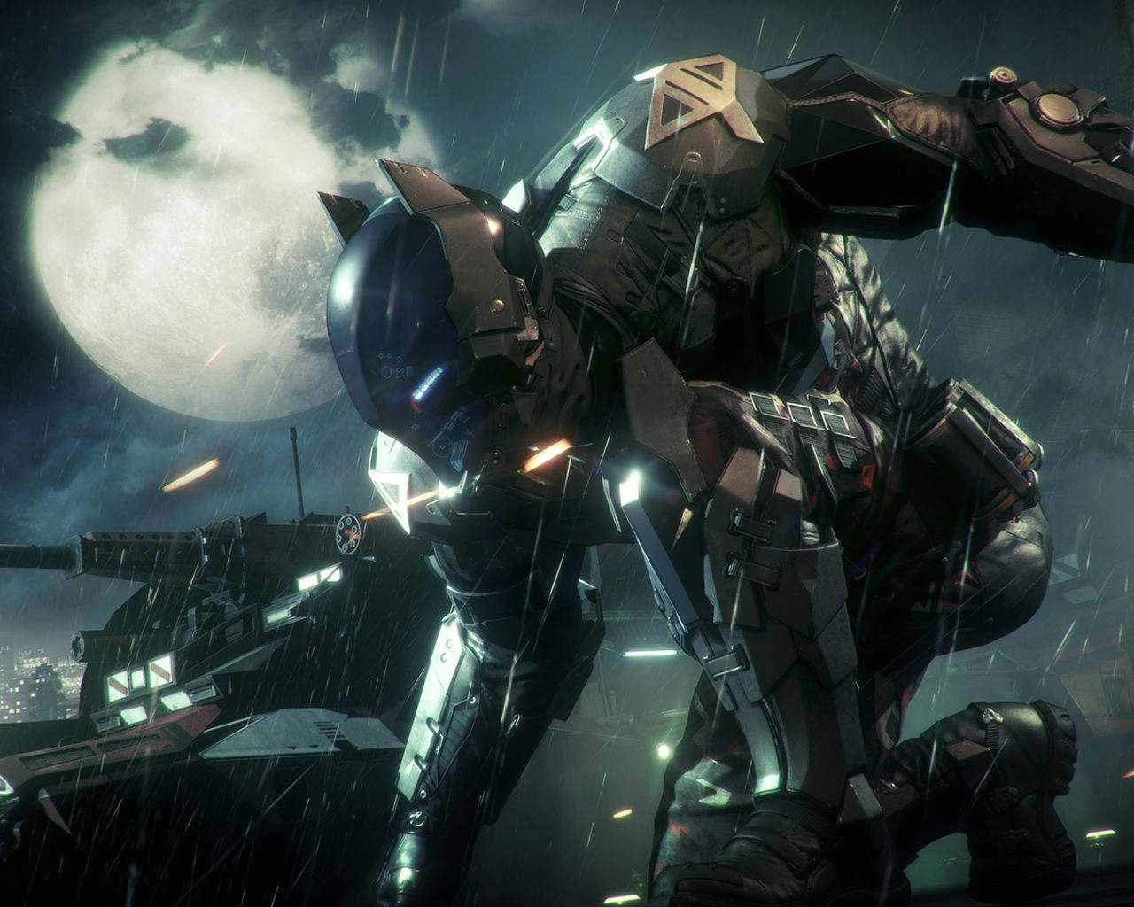 Hình nền Người Dơi robot từ Arkham Knight