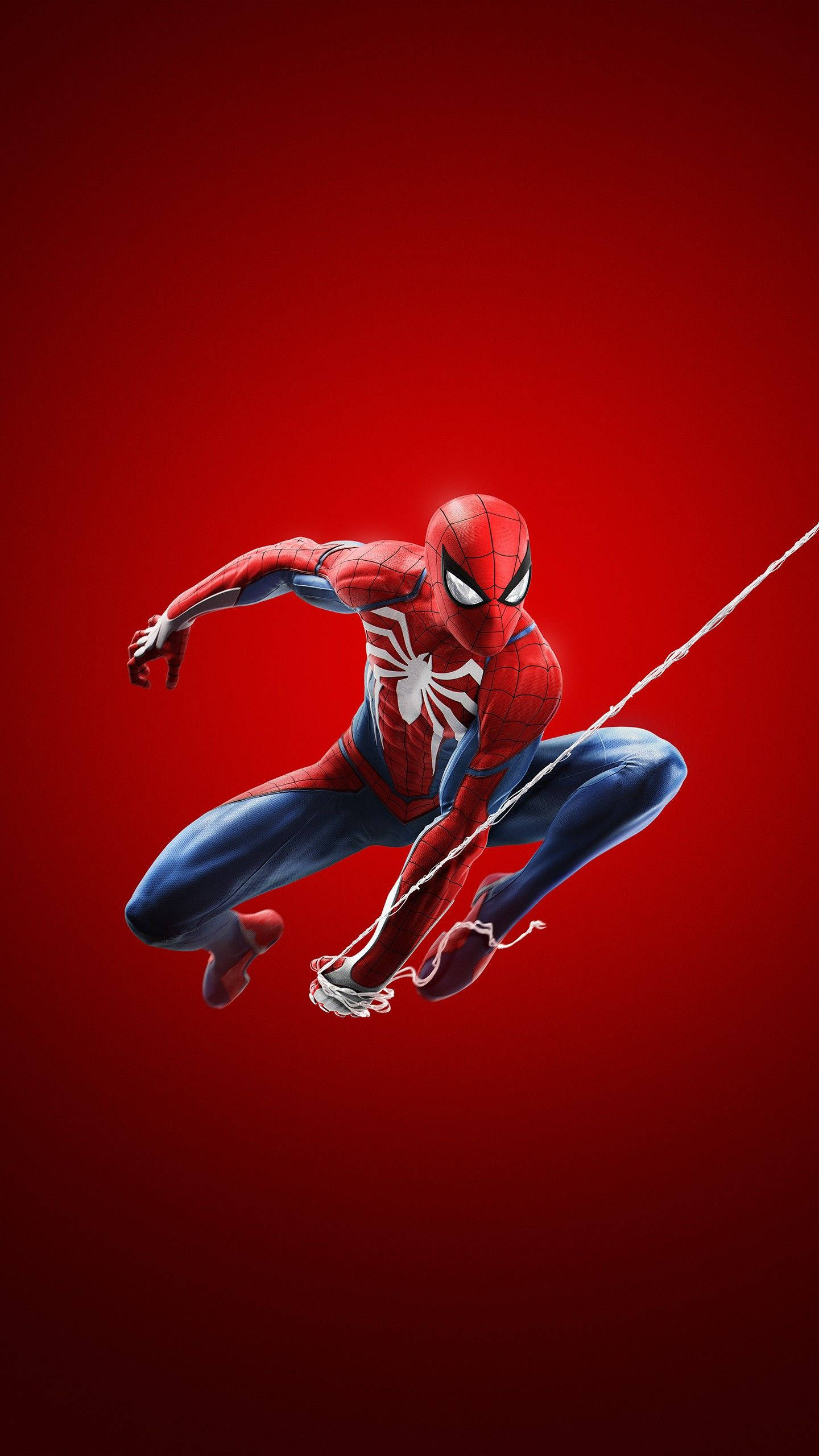 Người Nhện Mạng Đỏ Marvel iPhone X Hình nền