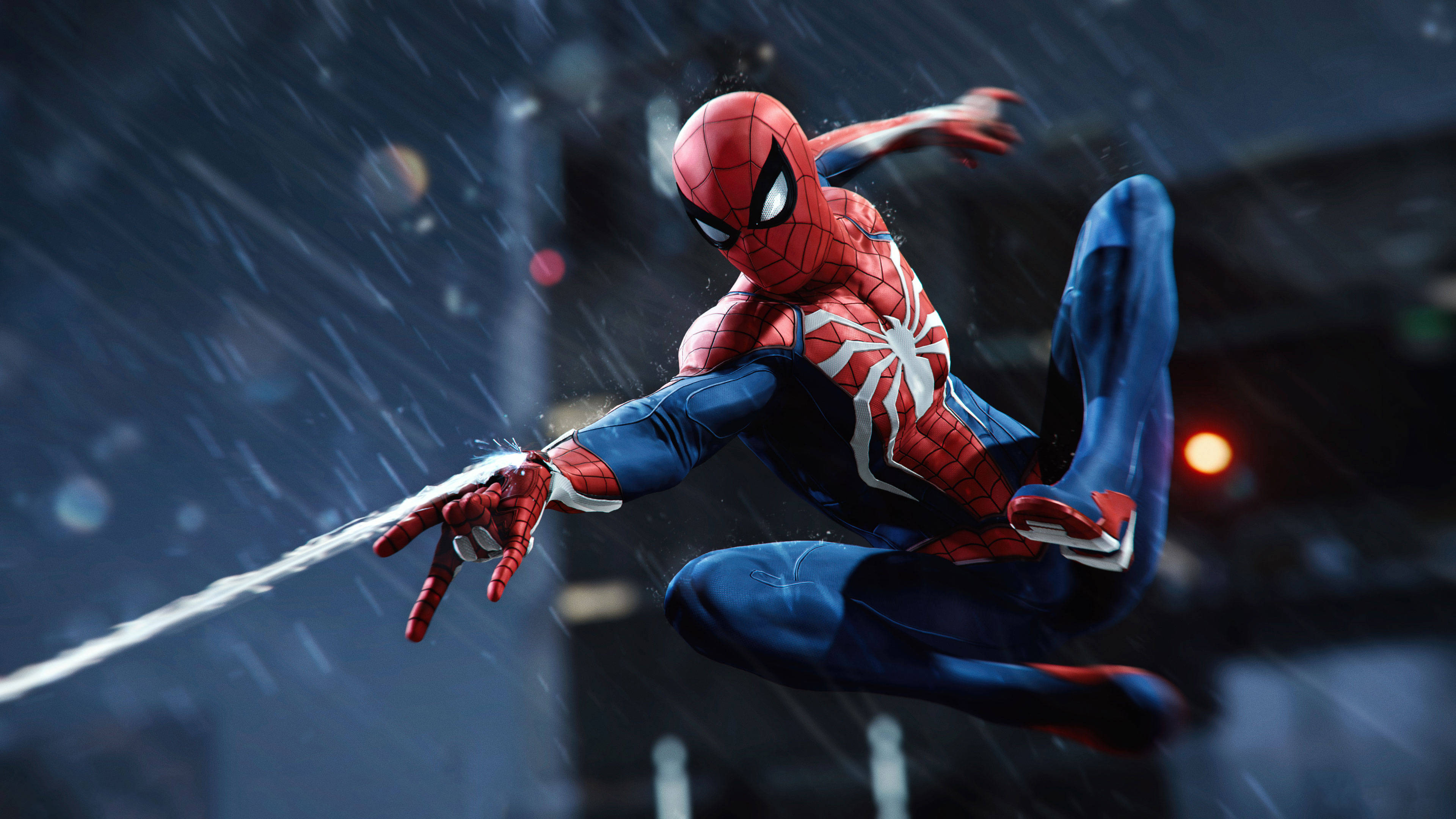 Người Nhện PS4 bắn tơ Hình nền