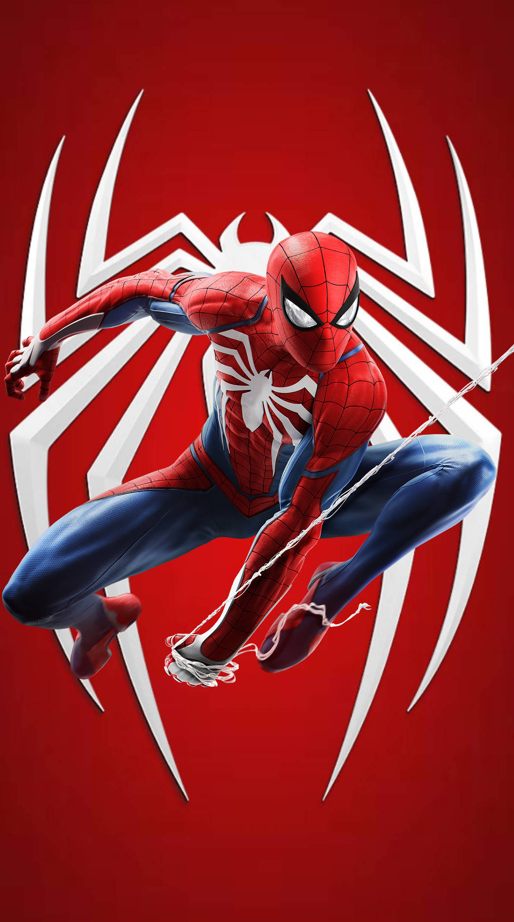 Người Nhện PS4 Tuyệt Vời Cho Điện Thoại Hình nền