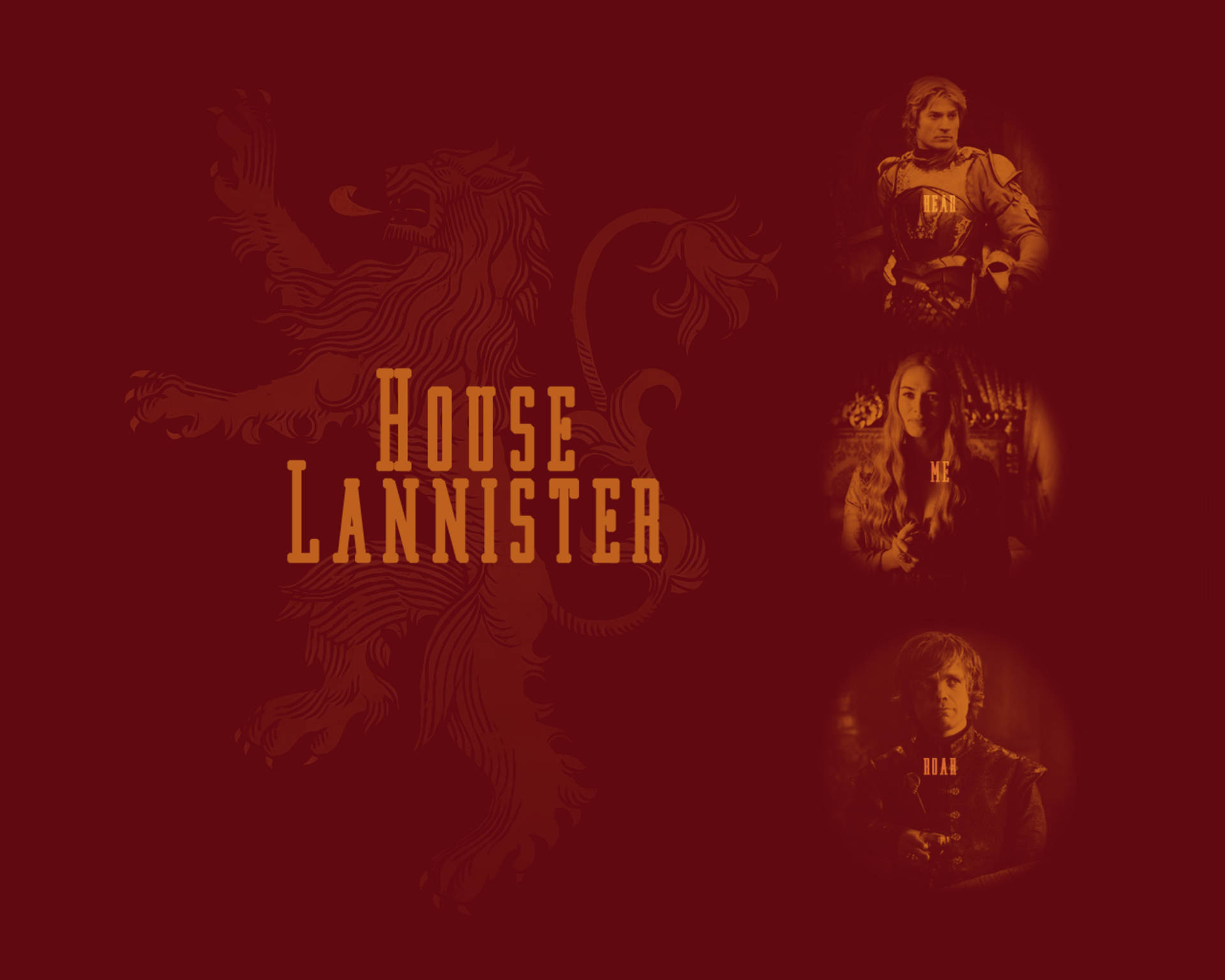 Nhà Lannister Tyrion Cersei Jaime Hình nền