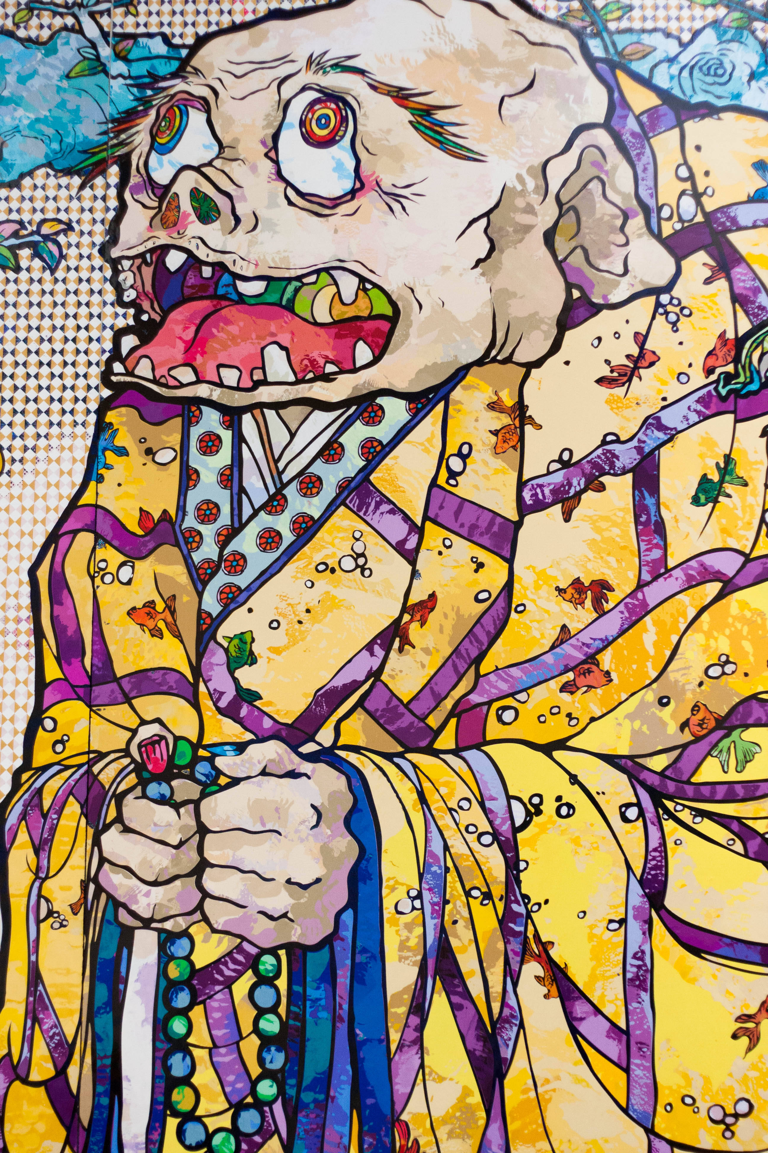 Nhà Sư Phật Giáo Già Takashi Murakami 4K Hình nền