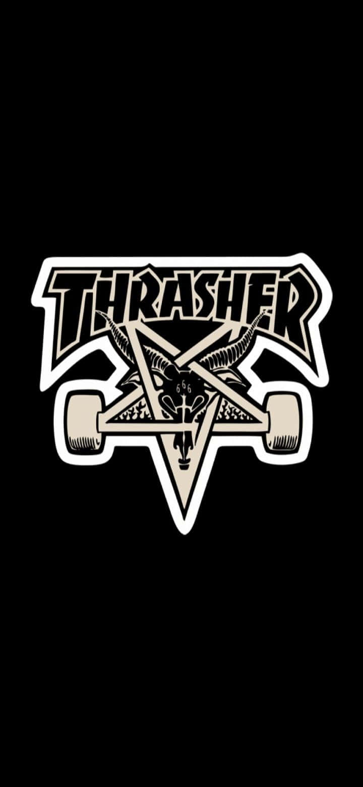 nhãn dán logo thrasher Hình nền