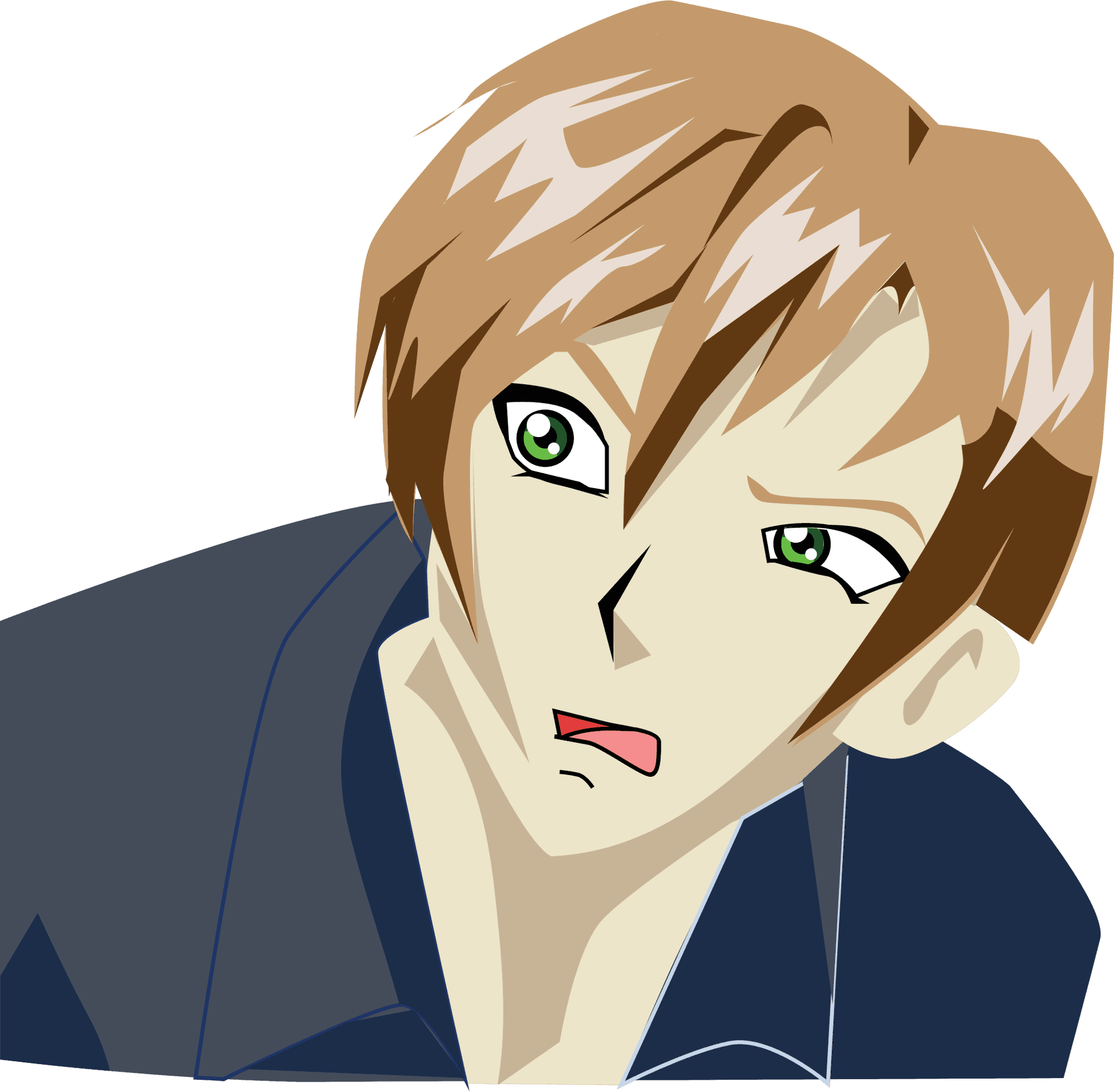 Nhân vật Anime bối rối Hình nền