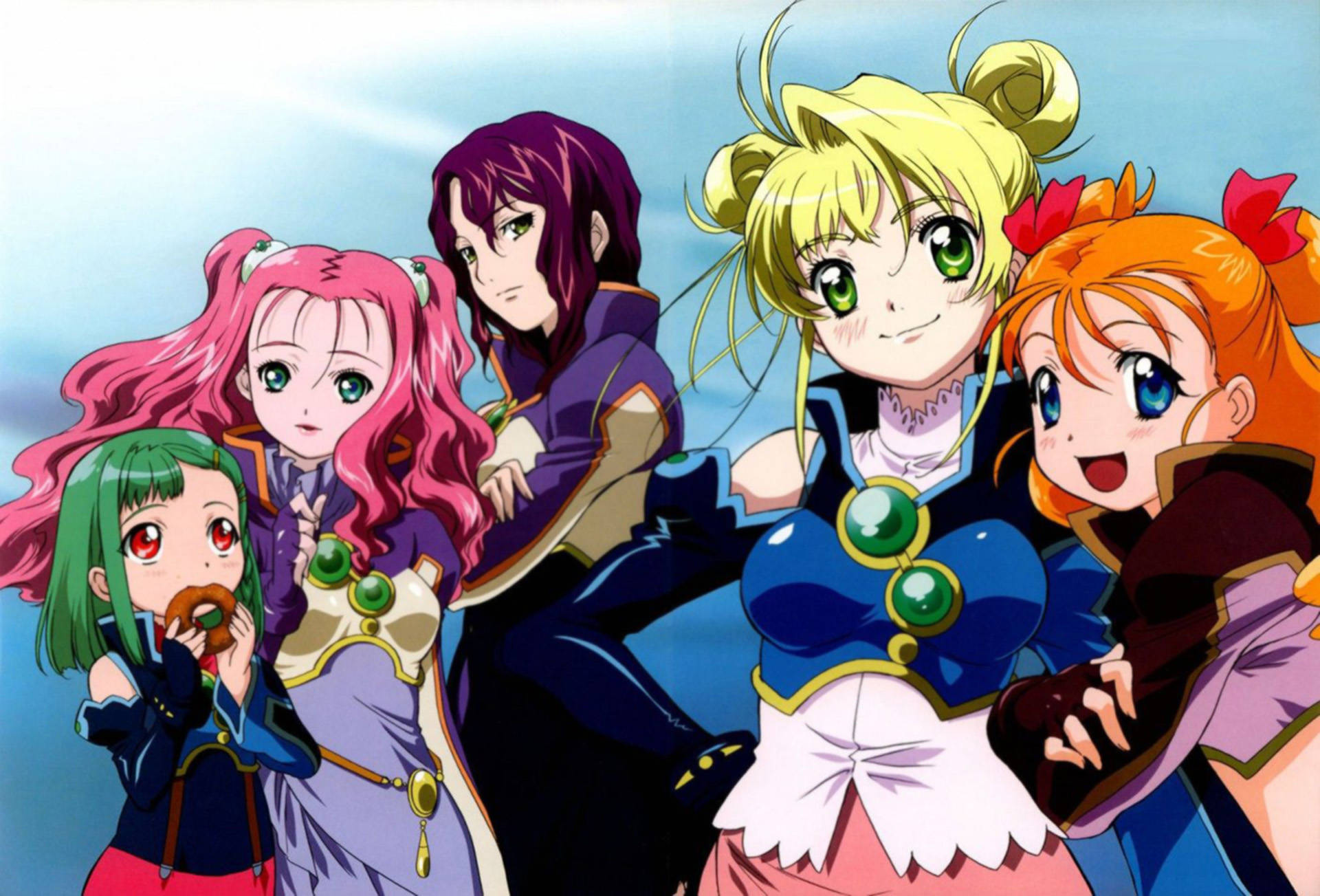 Nhân vật Anime Đồng tính Nữ Simoun Hình nền