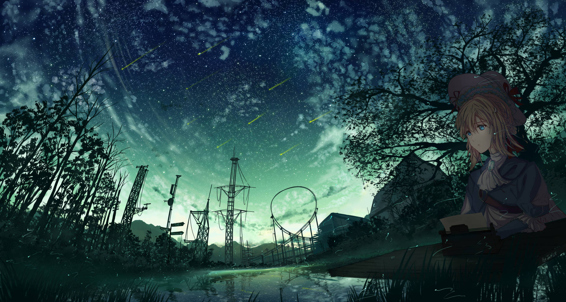 Nhân Vật Anime Violet Evergarden Hình nền