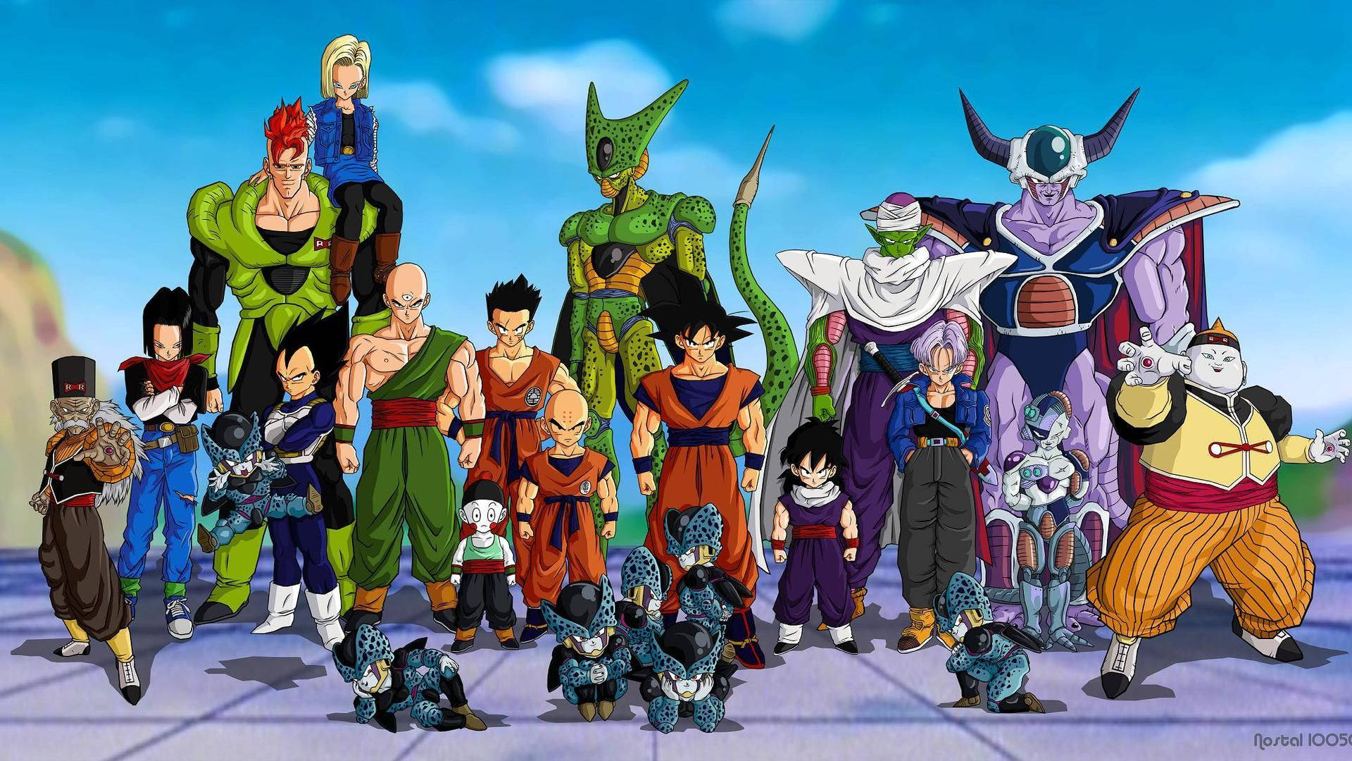 Nhân Vật Dragon Ball Z Ngầu Hình nền