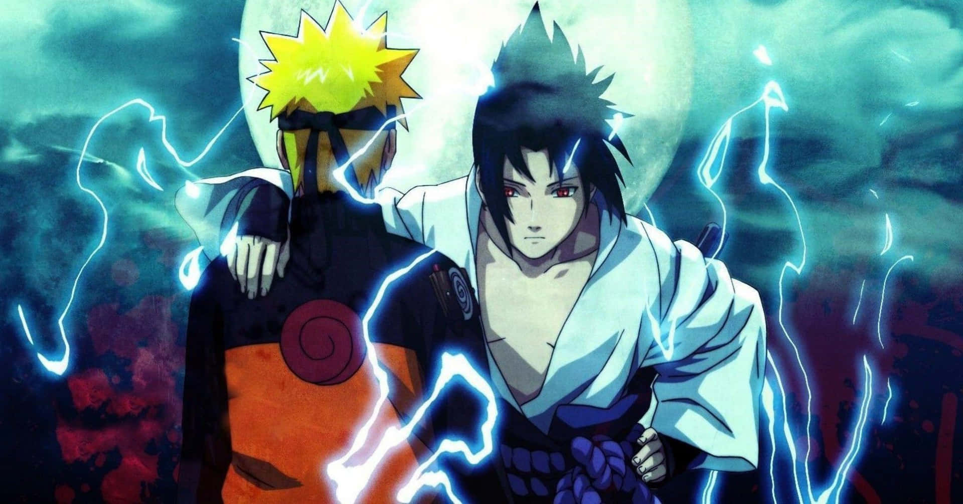 Nhân Vật Naruto Anime và Trò Chơi Điện Tử Trên PS4 Hình nền