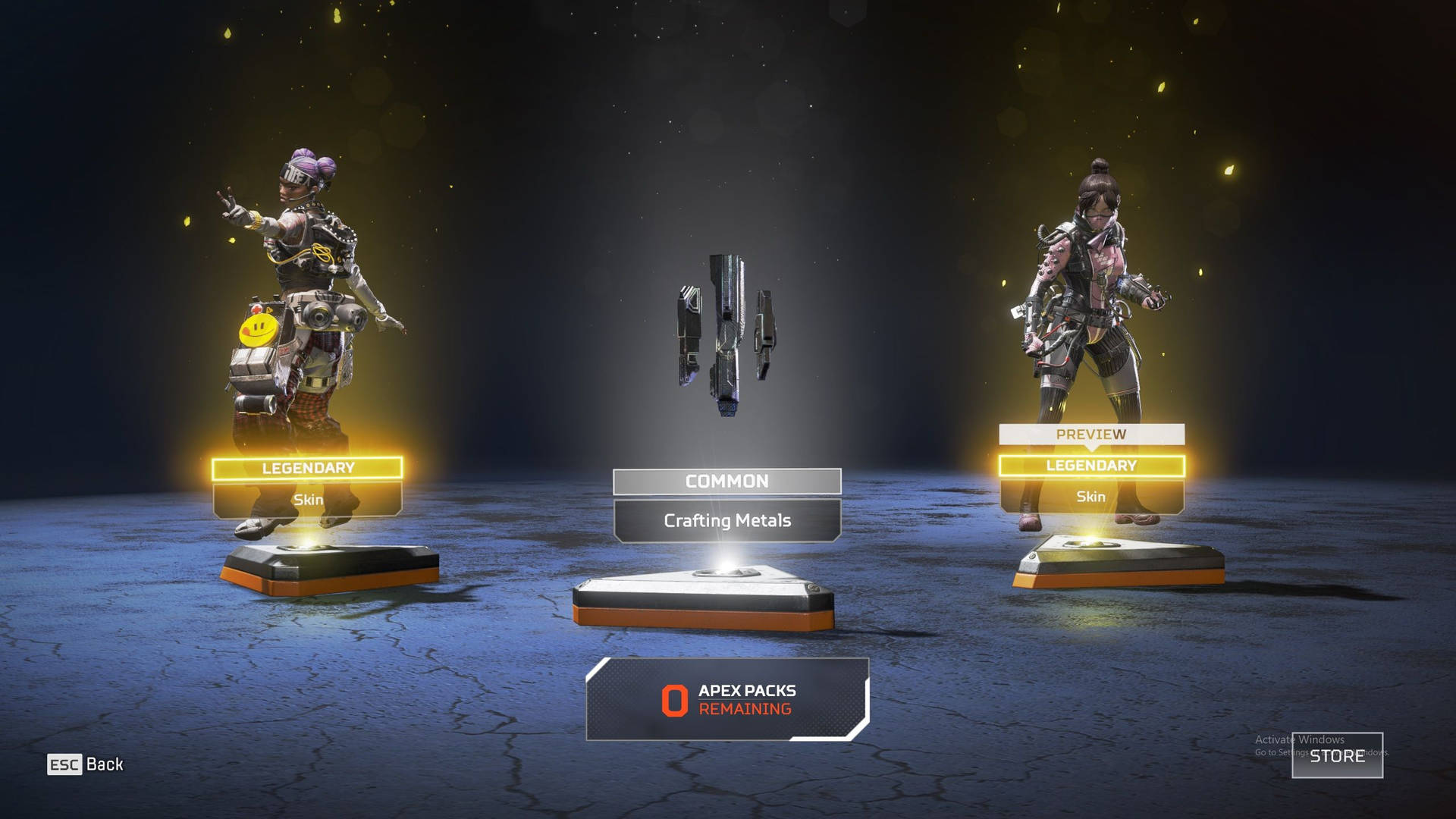 Apex Legends Octane Wraith Knife