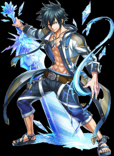 Nhân vật Pháp sư Băng Anime Hình nền