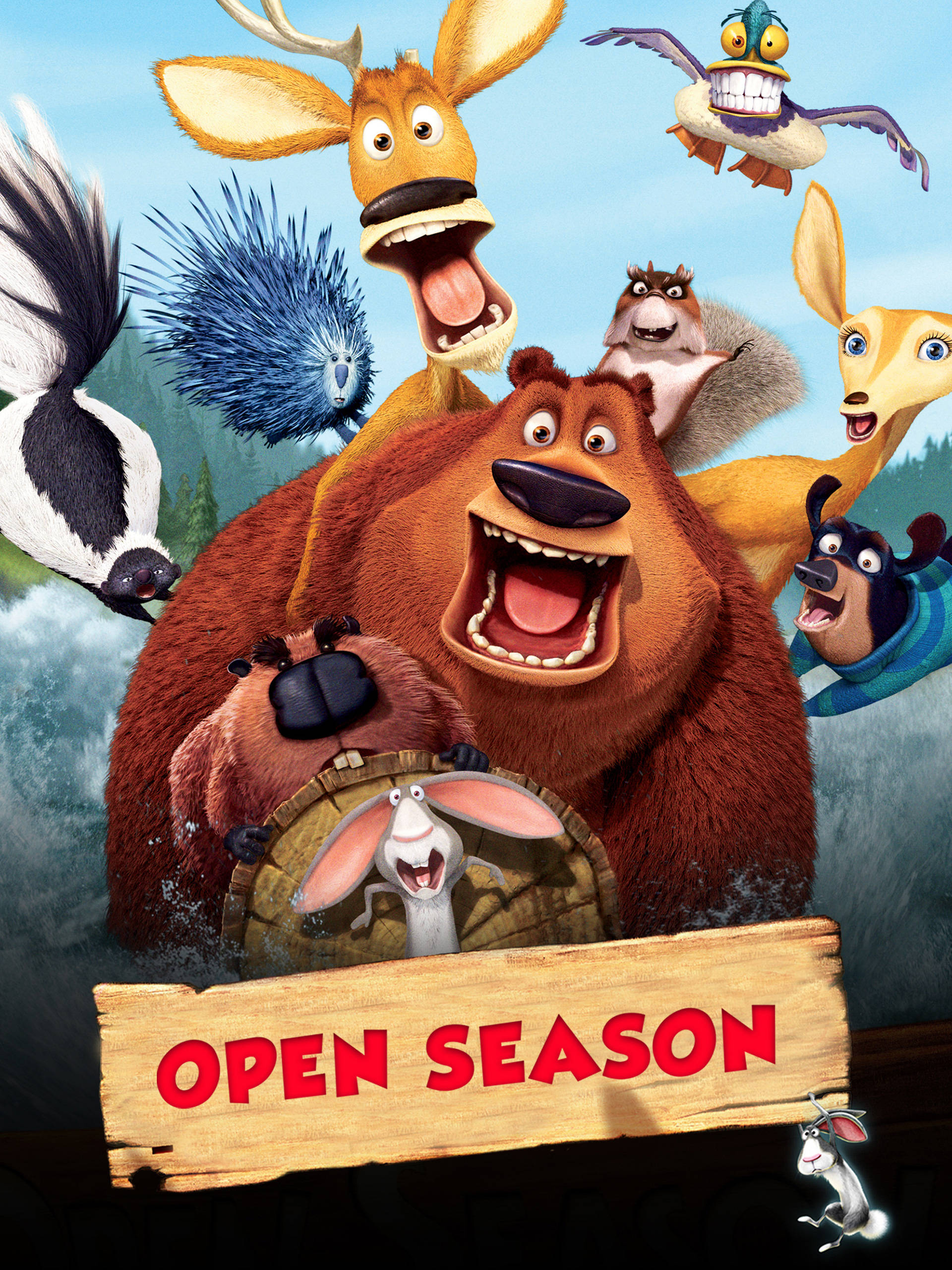 Nhân vật phim hoạt hình Open Season Hình nền