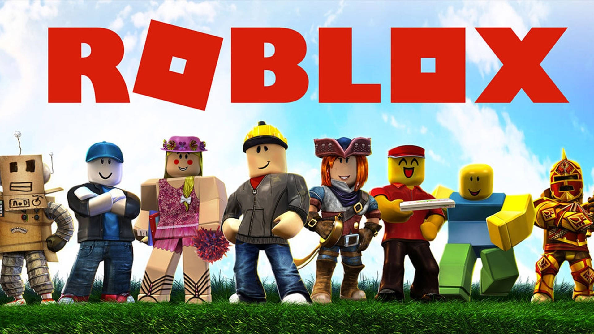 Nhân Vật Roblox Ngầu Bên Ngoài Hình nền