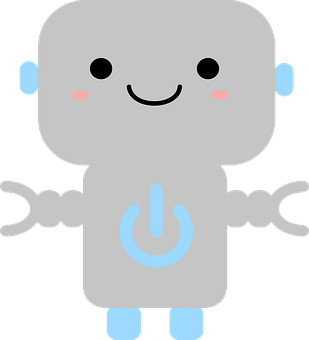 Nhân vật robot dễ thương kiểu hoạt hình Hình nền