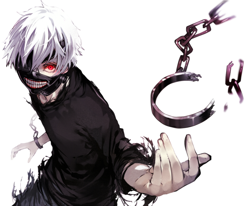 Nhân vật Tokyo Ghoul phá vỡ xiềng xích Hình nền