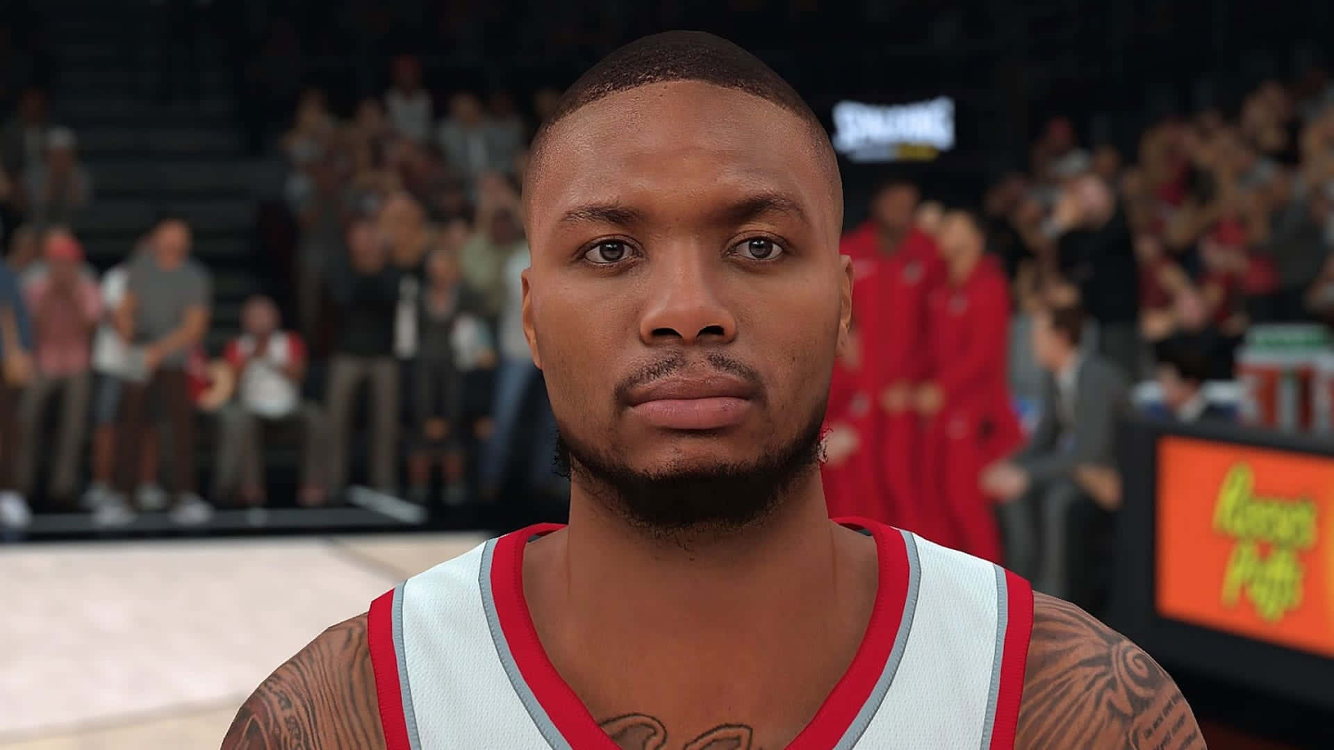Nhân vật trò chơi điện tử Damian Lillard trong NBA 2K21 Hình nền