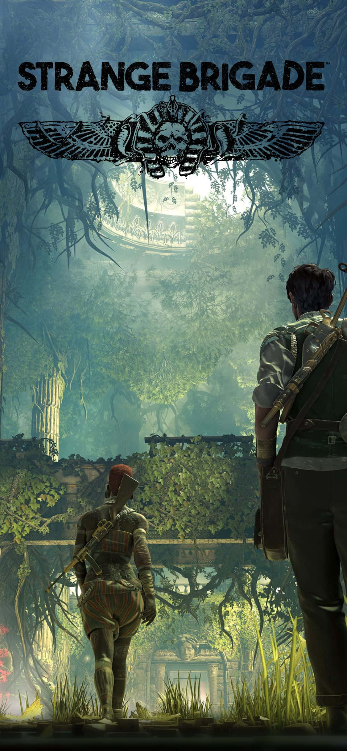 Nhân Vật Trong Tàn Tích Cổ Đại Hình nền iPhone X Strange Brigade Hình nền