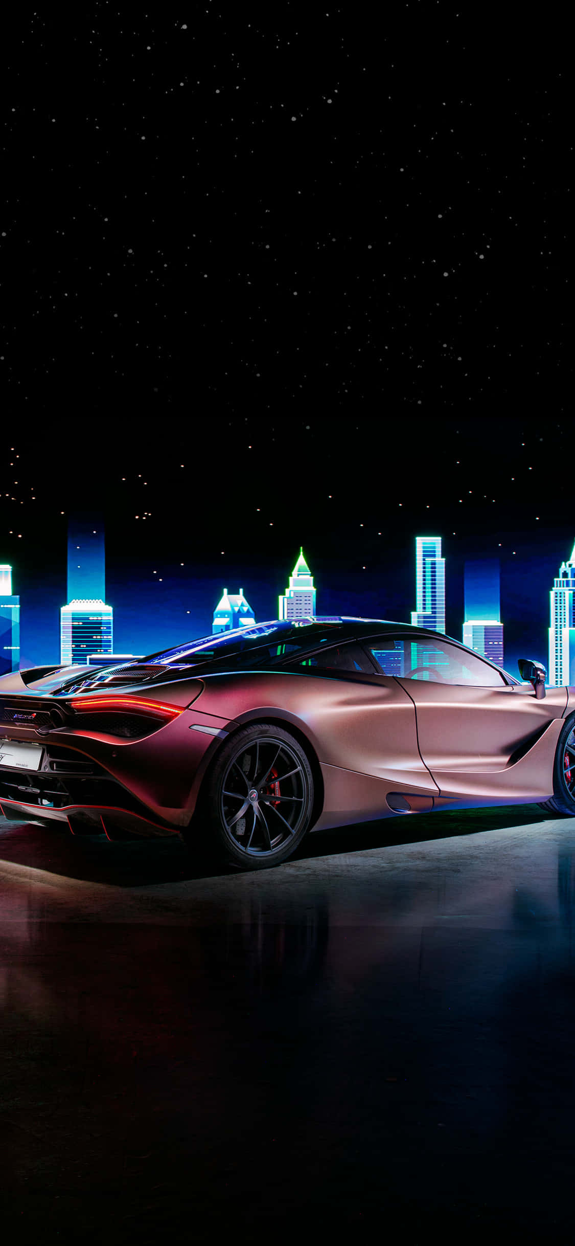 Tốc độ cháy bỏng trên McLaren 720s cùng iPhone Xs Hình nền