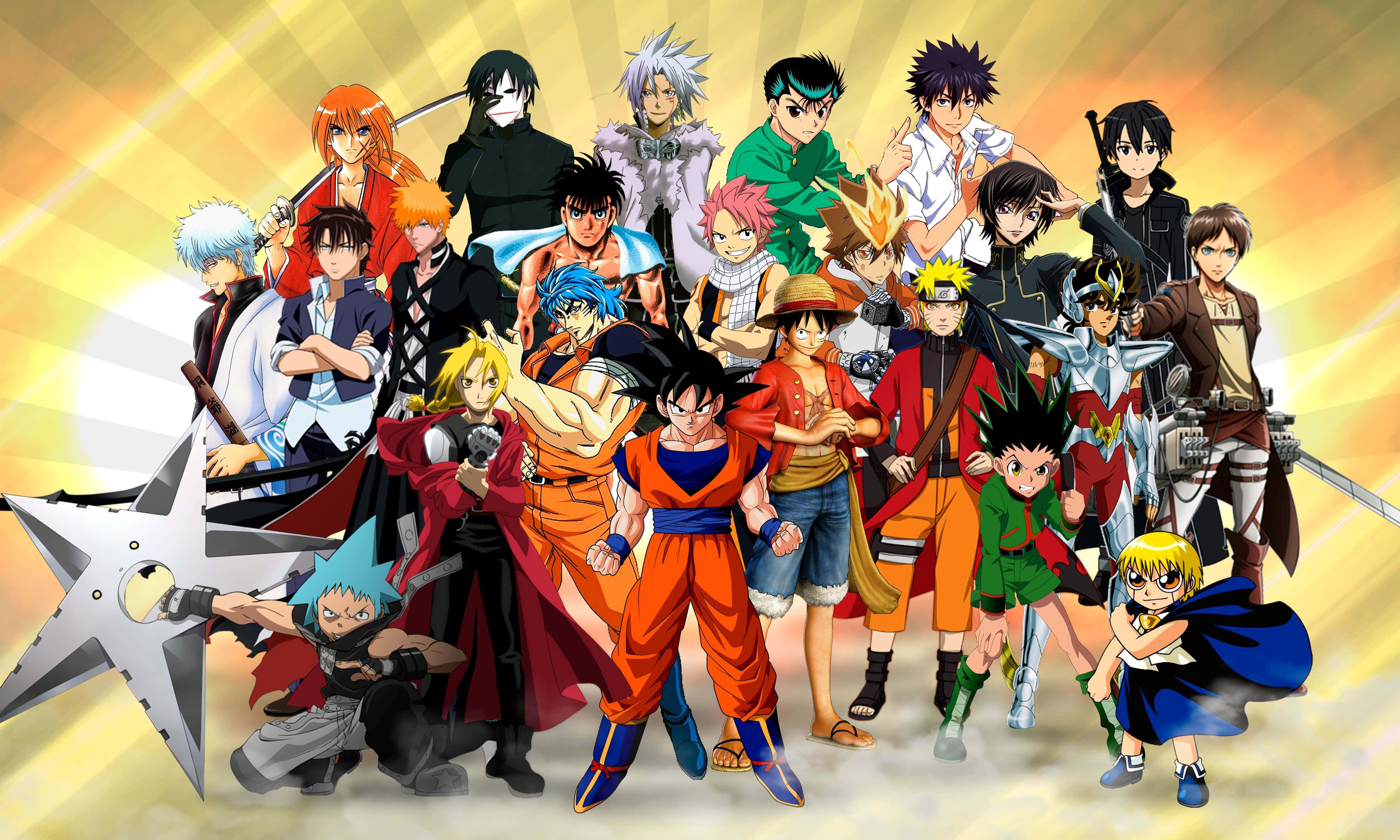 Nhóm Anime Shonen Hình nền
