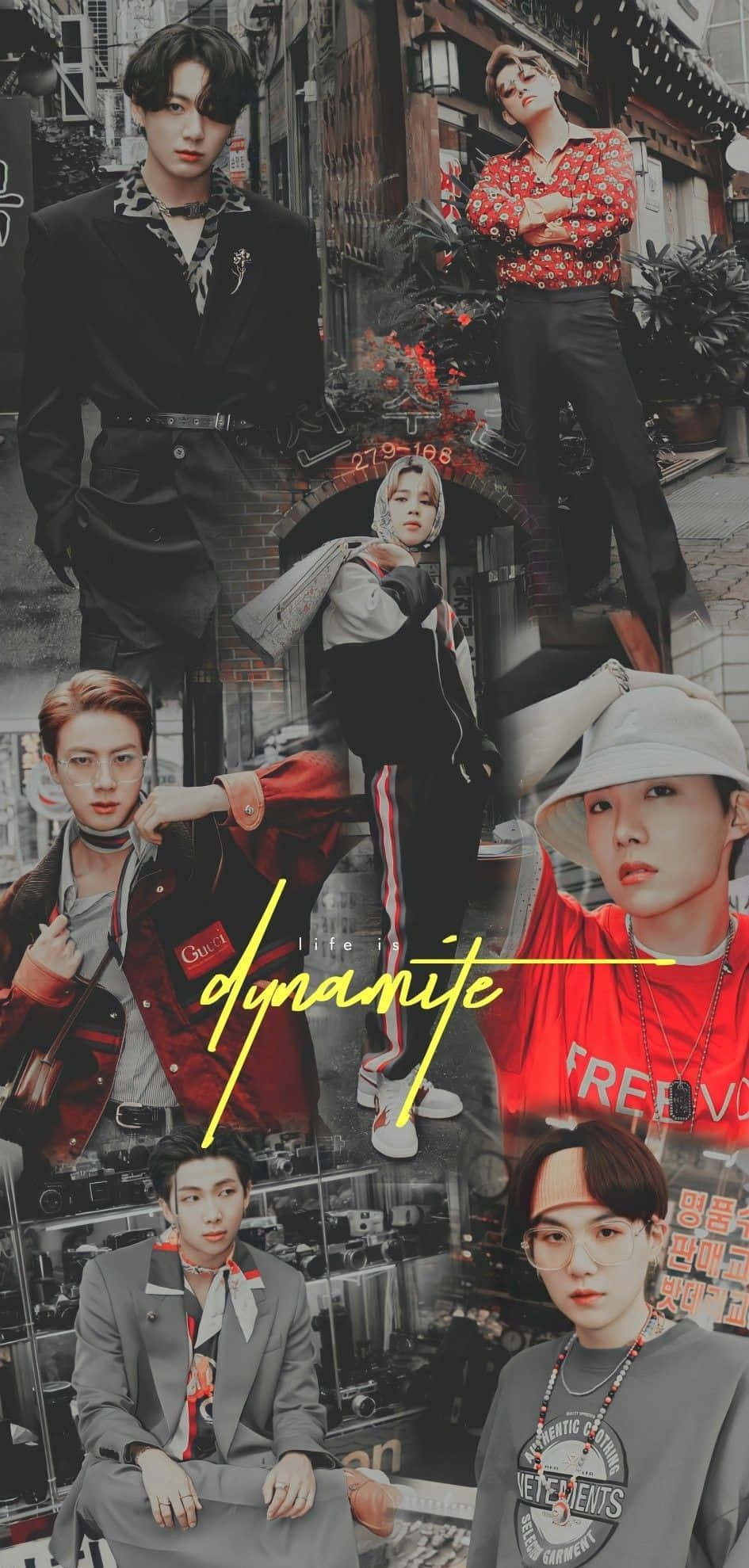 Nhóm nhạc K-Pop trên sân khấu Hình nền
