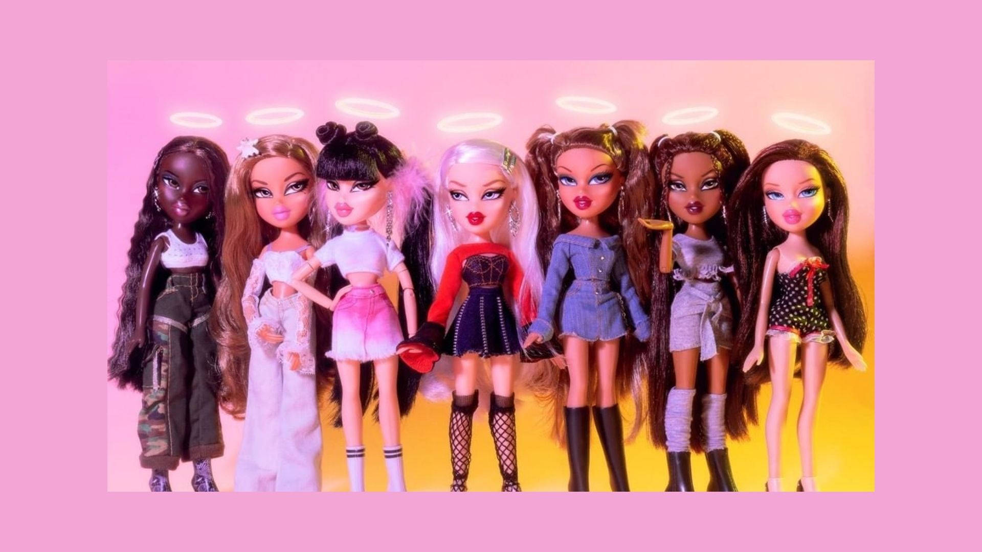 Những Nàng Búp Bê Bratz Phong Cách Aesthetic Khoe Phong Cách Halo Hình nền