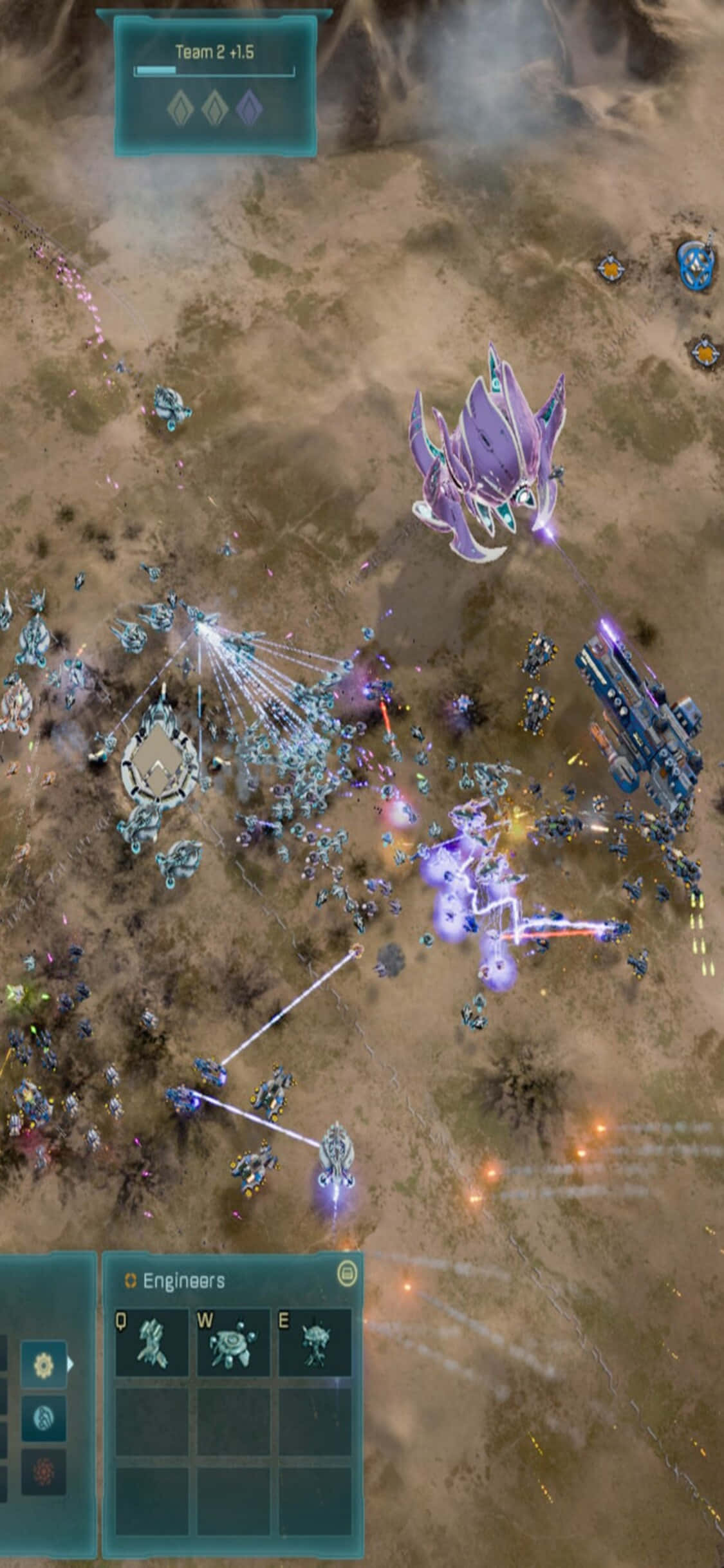 Những Tia Sáng Bí Ẩn Trong Thế Giới Của Ashes of the Singularity Hình nền