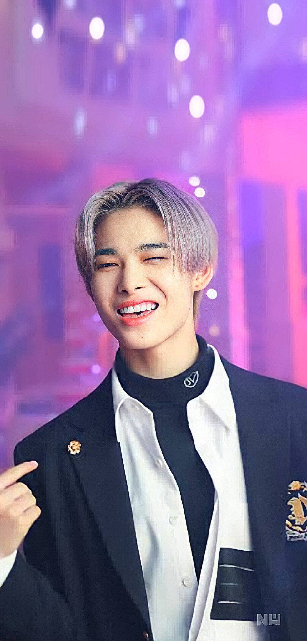 Ni-ki Enhyphen Pastel Tím Hình nền