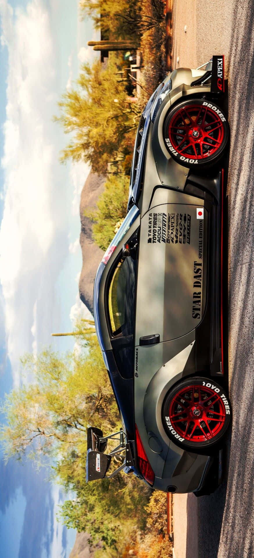 Nissan R35 GTR Thể thao và Mạnh mẽ Hình nền