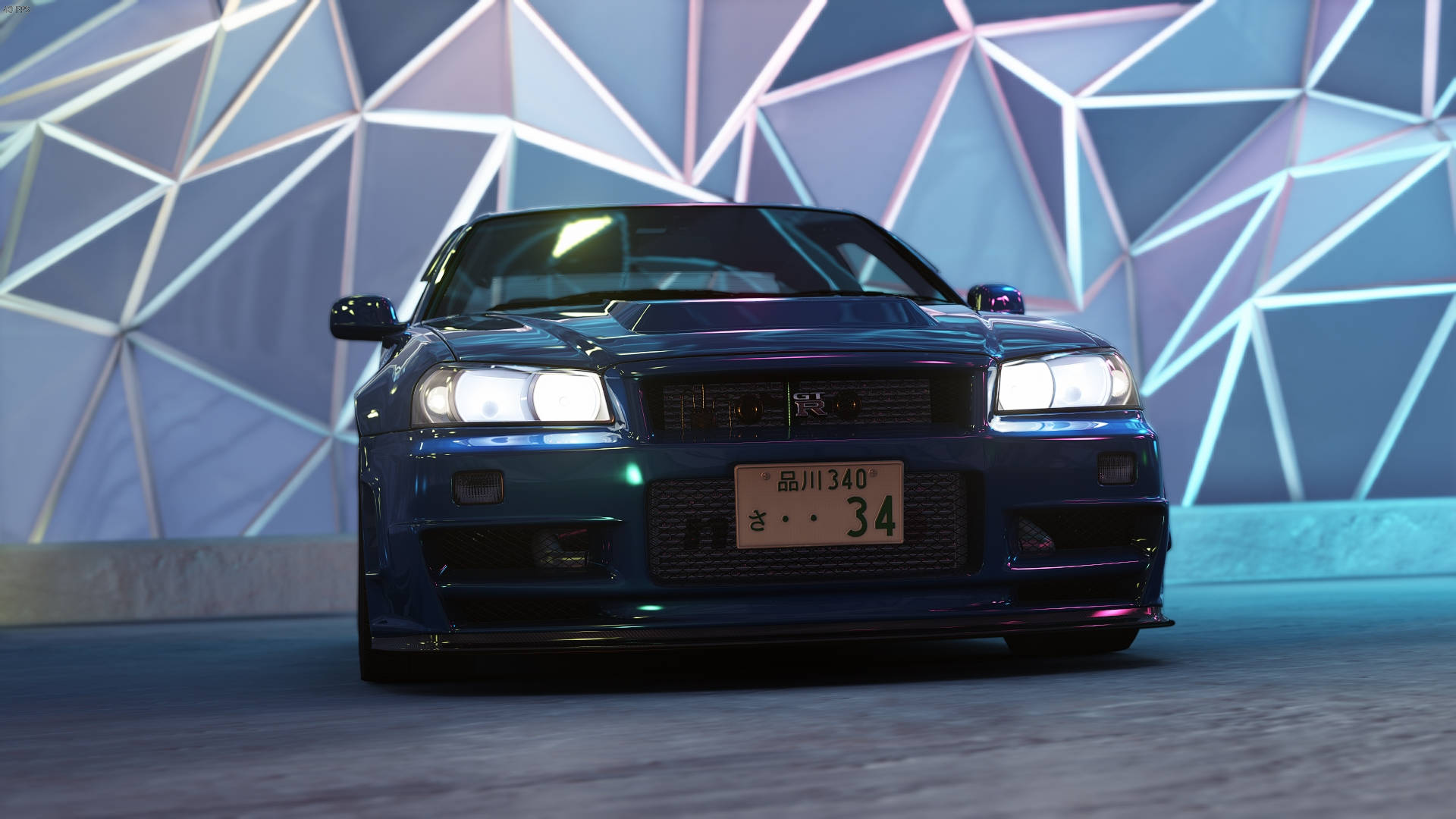 Hình nền HD Game Assetto Corsa Skyline | Ảnh nền — Xanh dương Hình nền