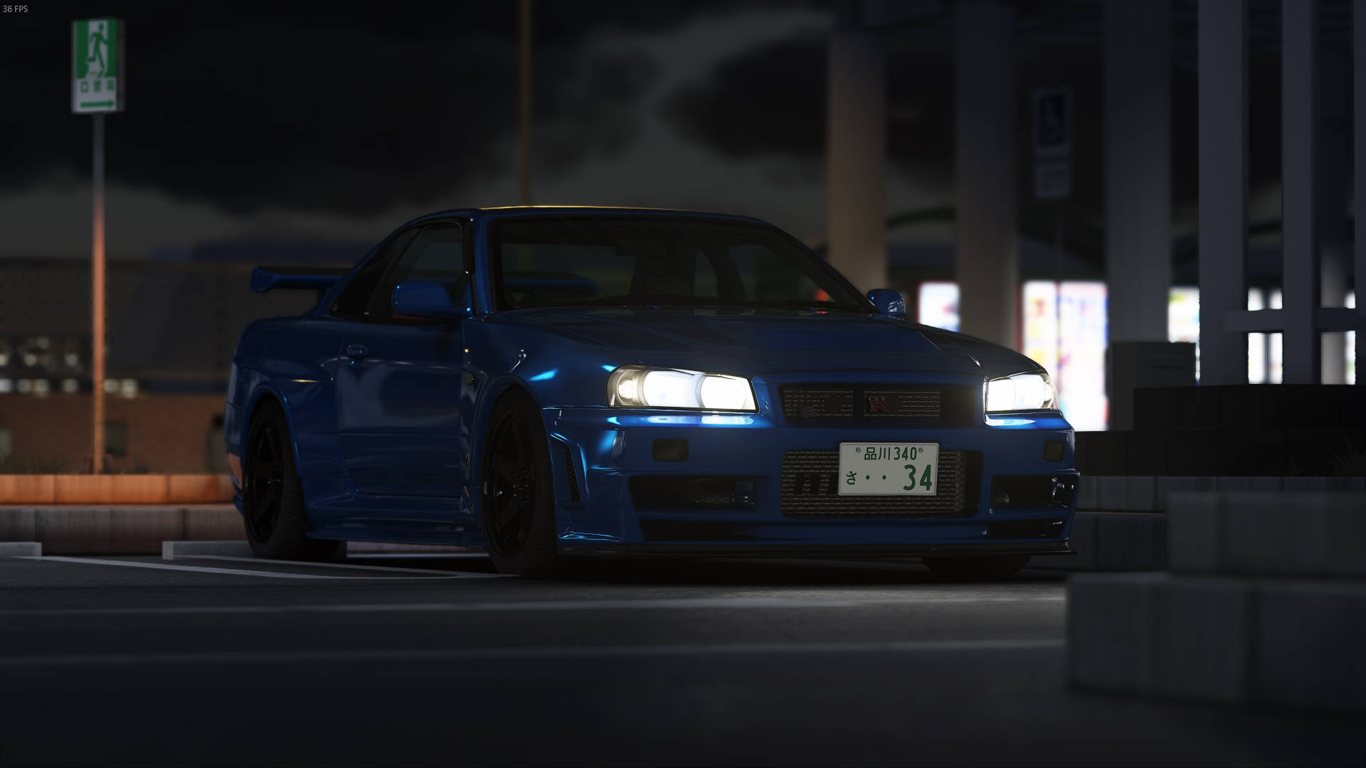 Nissan Skyline GTR R34 độ Hình nền