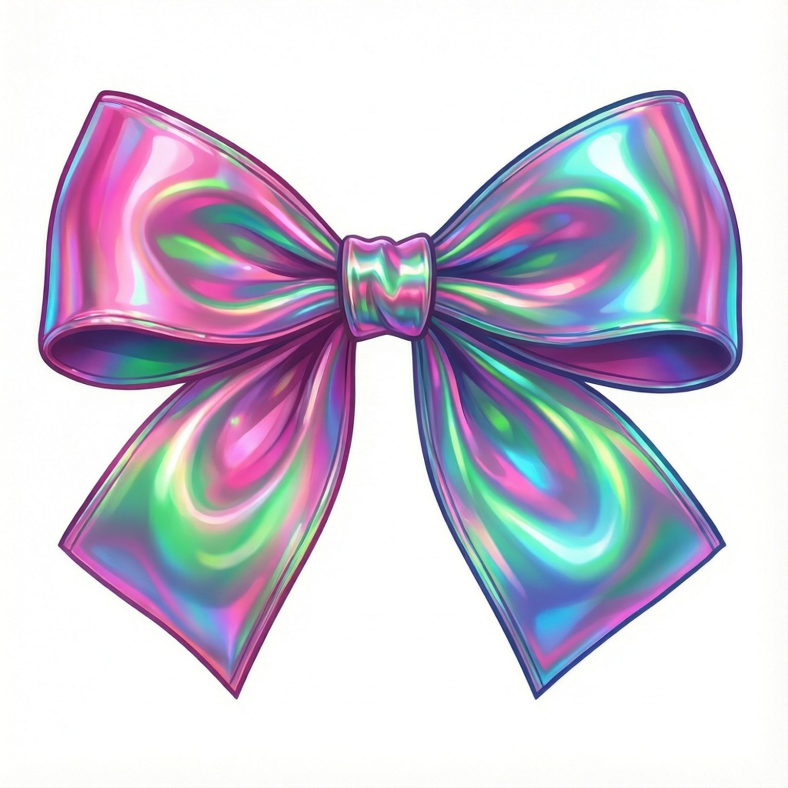 Nơ Hologram Ánh Kim Hình nền