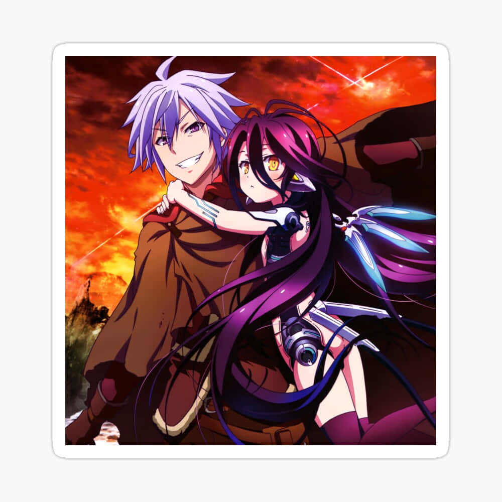 No Game No Life Riku Bế Shuvi Hình nền