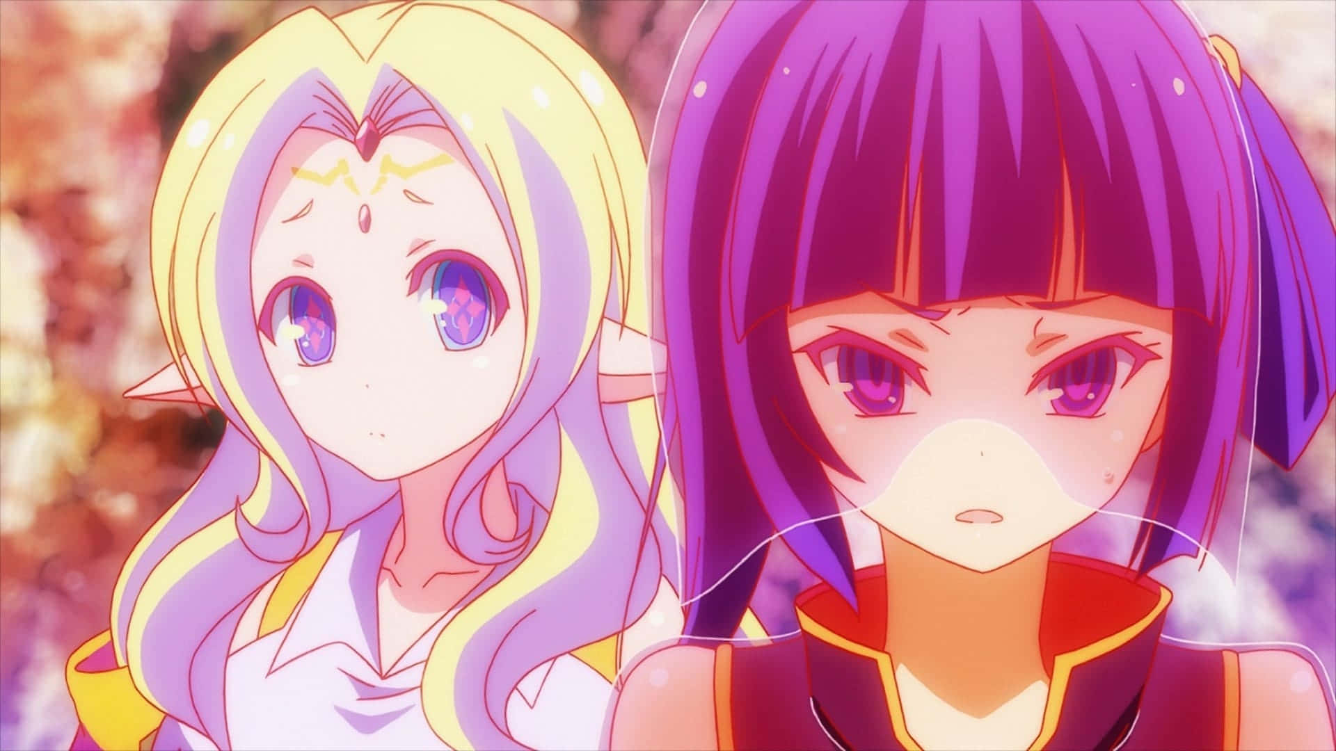 "No Game No Life - Sora và Shiro tài ba và đầy mưu lược!" Hình nền