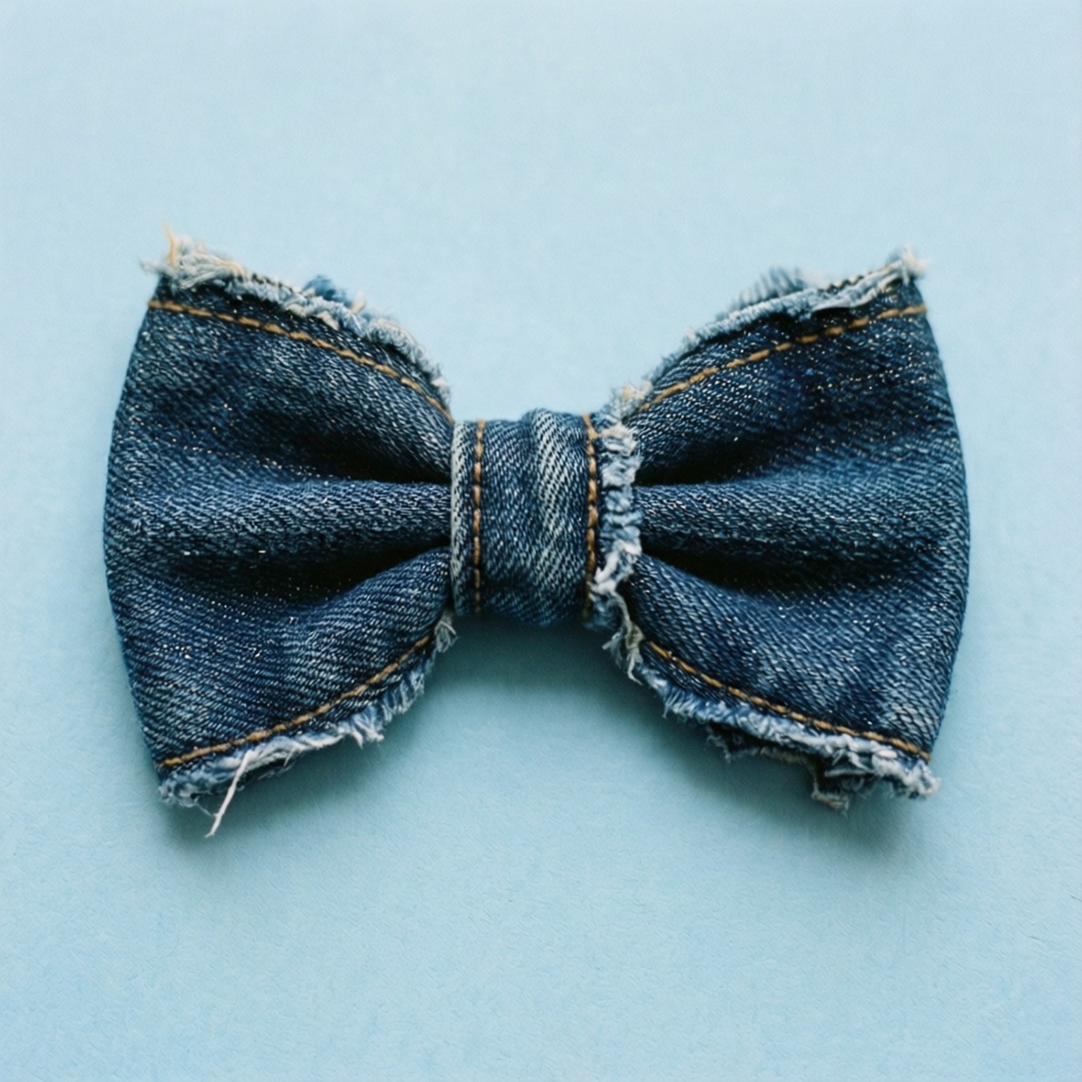 Nơ Tóc Denim Đường May Hình nền