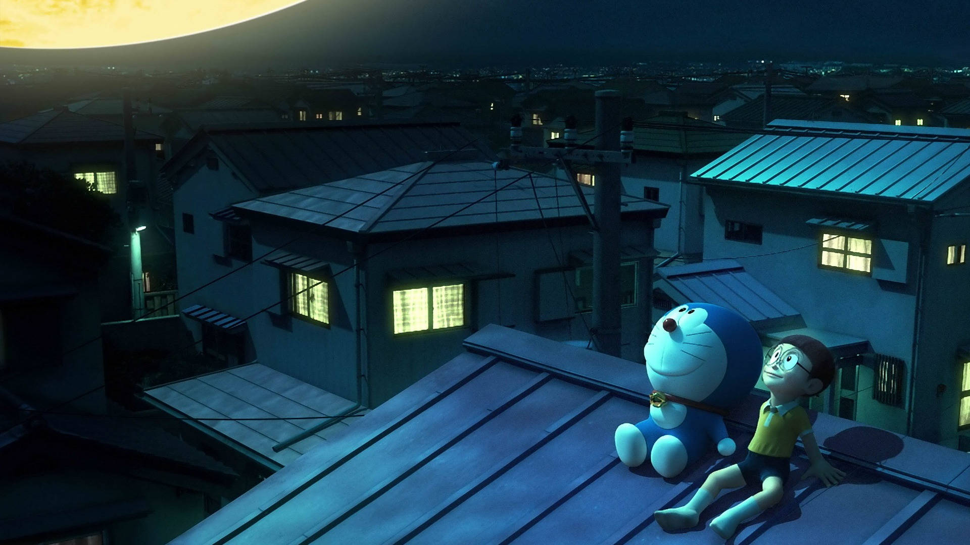 Nobita và Doraemon 3D Hình nền