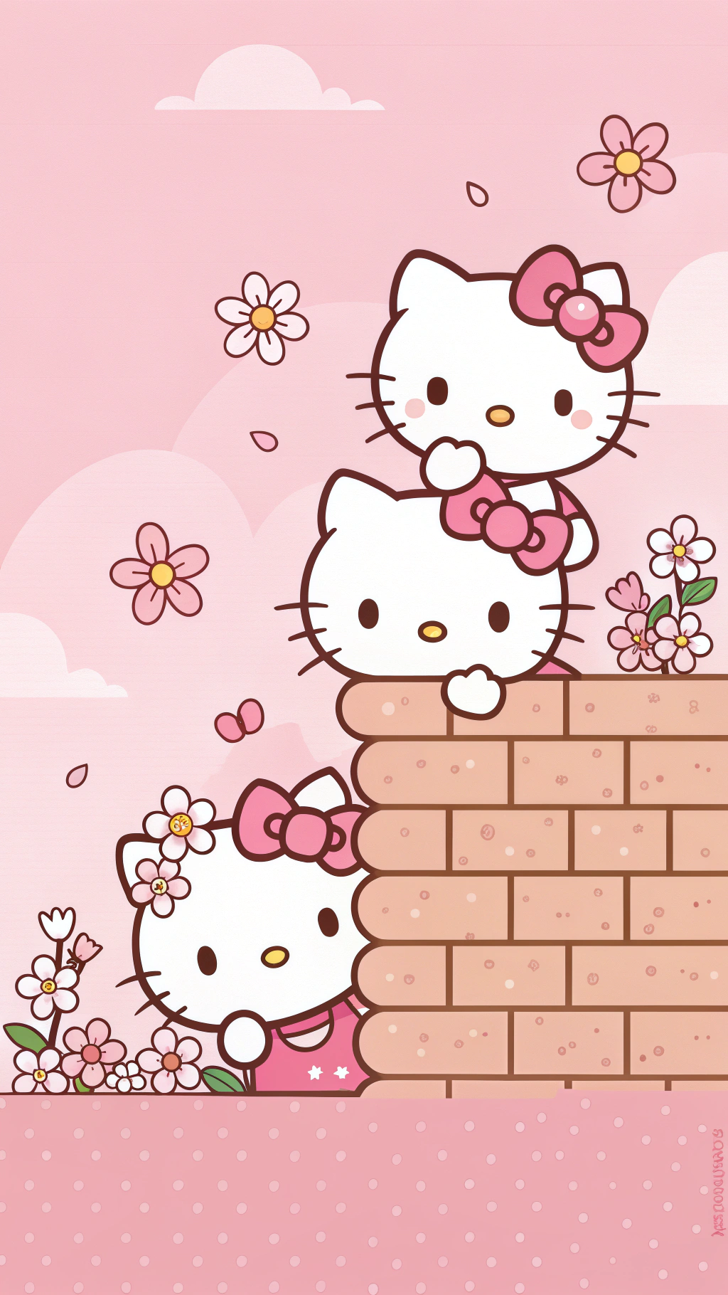 Nơi Ẩn Nấp Của Những Chú Mèo Hello Kitty Được Tiết Lộ Hình nền