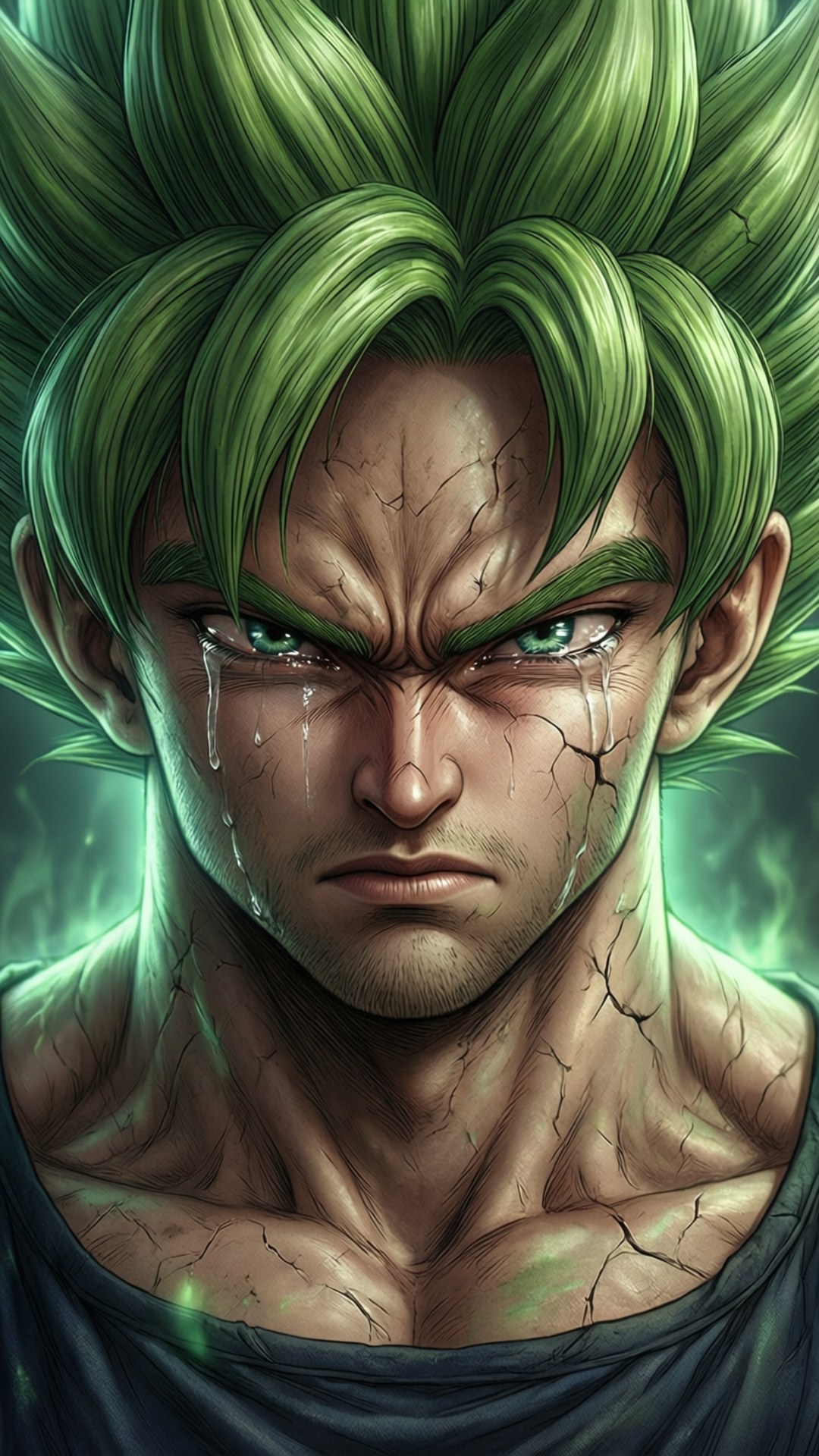 Nỗi Đau Bên Trong Của Broly Hình nền