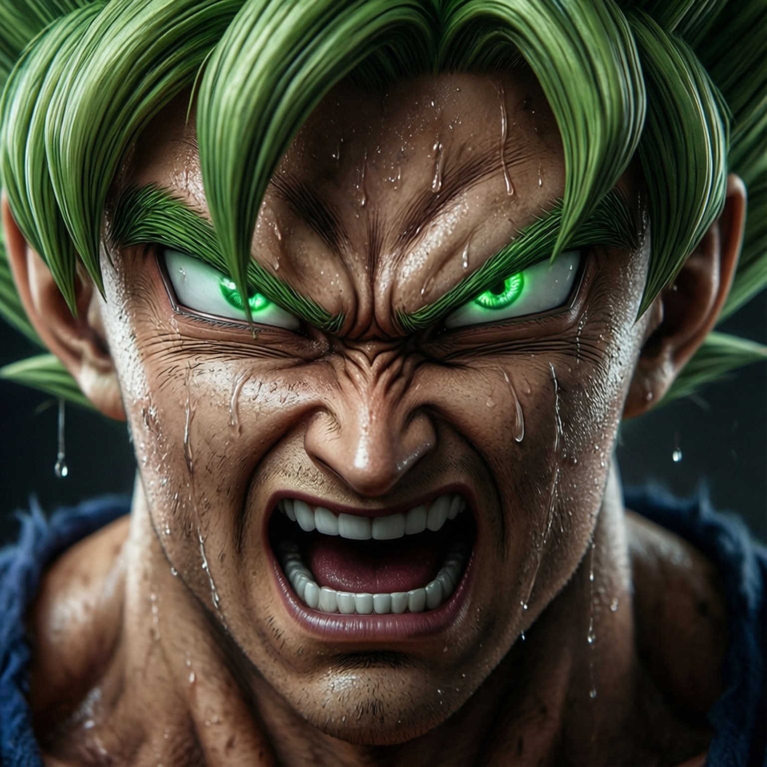 Nỗi đau của Broly Hình nền