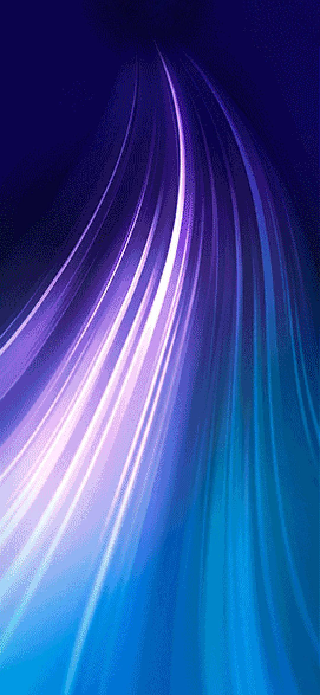 Note 8 Sóng ánh sáng tím Hình nền