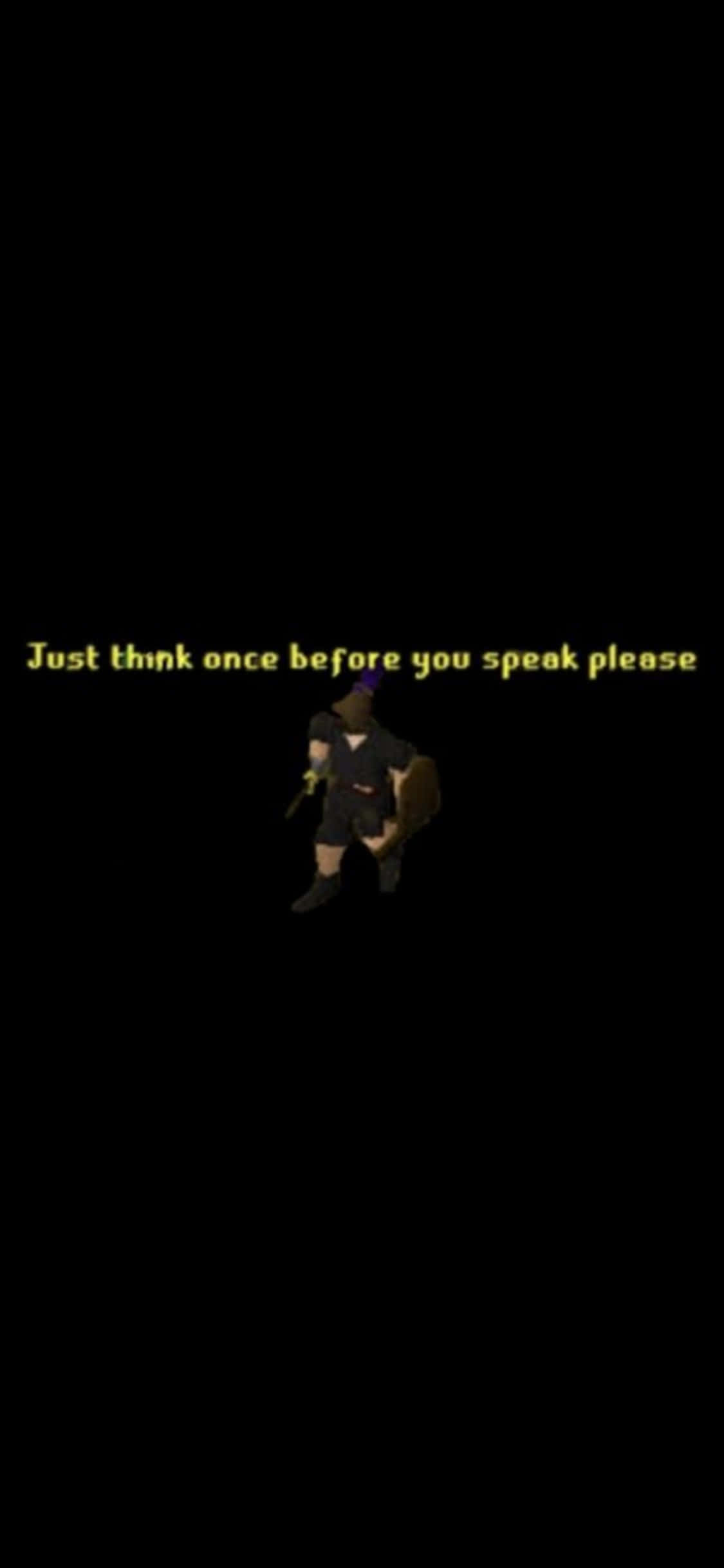 NPC In iPhone X Runescape Oldschool Background Hình nền